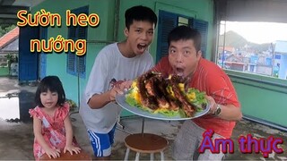 Ẩm Thực Sườn Heo Nướng | Grilled Pork Ribs