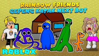 BAYANGKAN RAINBOW FRIENDS BADGES TAPI GEPENG DI ROBLOX BACKROOMS!!