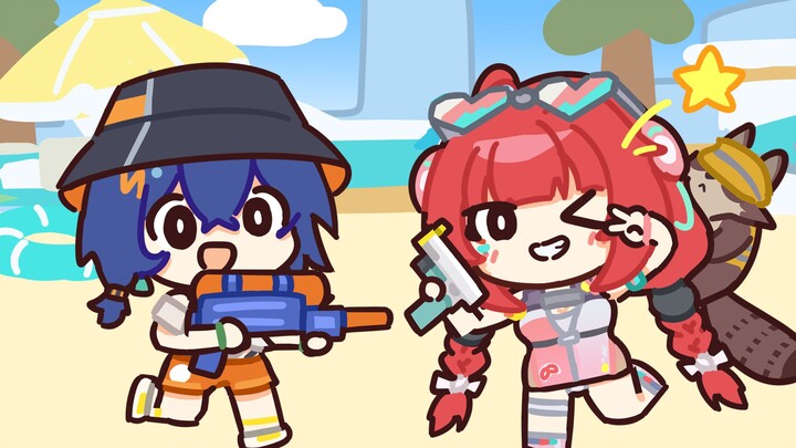 Fubo Yuzuye: Let’s play with water guns together!