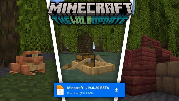 Minecraft Pe 1.19.0.20 | MANGROVE SWAMP BIOME ADDED!