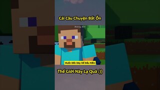 Câu Chuyện Này Bất Ổn Nhất Minecraft 🤣 #shorts