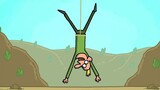 "Cartoon Box Series" is an imaginative little animation with an unpredictable ending - Bungee Jumpin