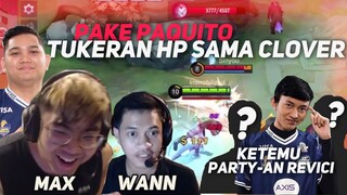 DITROLL TUKERAN HP SAMA CLOVER LG SPAM PAQUITO MALAH KTMU PARTYAN PRO PLAYER - MOBILE LEGENDS