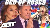 Filipino Participants Make The Jury Cry With Golden Voices Singing Bed Of Roses America's Got Talent