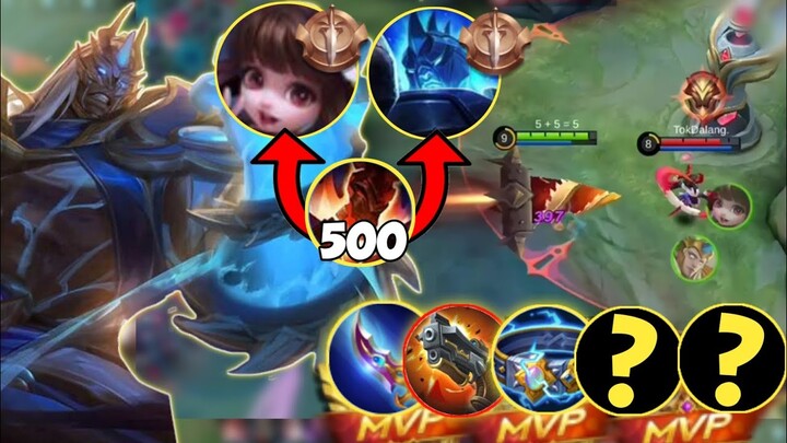 DAMAGE SAKIT PARAH + STACK AUTO 500 KALAU PAKAI CARA FARMING SEPERTI INI | TOP 1 GLOBAL ALDOUS