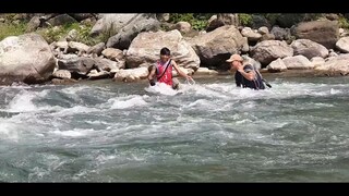 Cast Net Fishing in Nepal | Himalayan Trout Fishing with Handmade Cast Net | Asala Fishing |