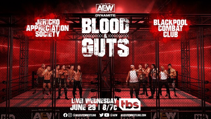AEW Dynamite Blood & Guts Full Show HD June 29, 2022
