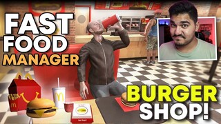 I BOUGHT A BURGER RESTAURANT🍔! - FAST FOOD MANAGER #3