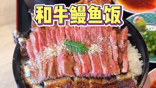 Wagyu eel rice from Nagoya, Japan!