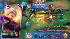 Lukas Jungler Gameplay | 13/2/4 KDA MVP!!! Lukas Jungler | How To Play Lukas ??