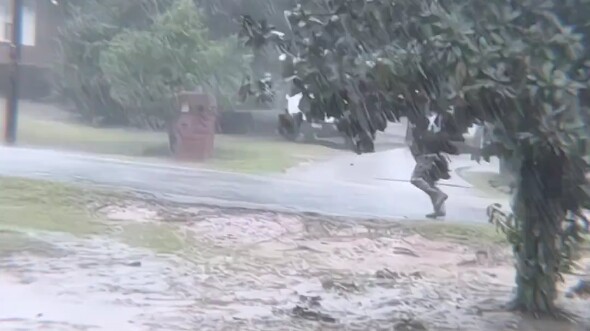 Instructor: “That torrential rain ruined everything.” — Military Training