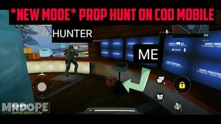 *NEW MODE* PROP HUNT ON COD MOBILE GAMEPLAY | MRDOPE