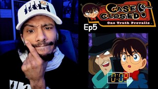 Detective Conan Epsidoe 5 Reaction | Tick, Tock, Tick, Tock, Tick, Tock |