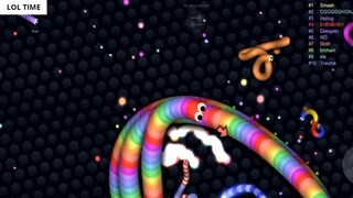 Slither.io A.I. 100,000+ Score Epic Slitherio Gameplay #83 9