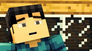 Minecraft "Villager Easter Egg 235" funny dubbing: Believe it or not, pigs can really fly!