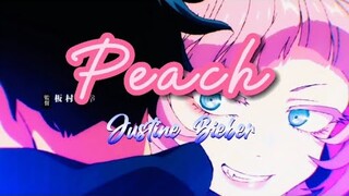 Peach - Justine Bieber ft. Daniel Caesar, Giveon [AMV] || Call of The Night