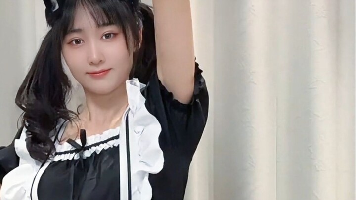 Maid cat jump cat ear switch ヾ(*>∀＜*)