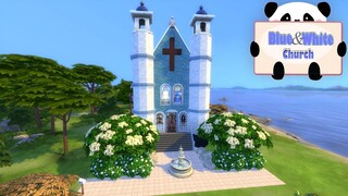 Blue and White Church // Igreja Azul e Branca - TS4 [SPEED BUILD]