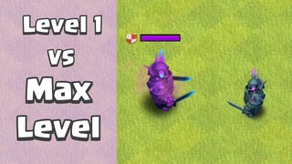 Level 1 Troops VS Max Level Troops | Clash of Clans