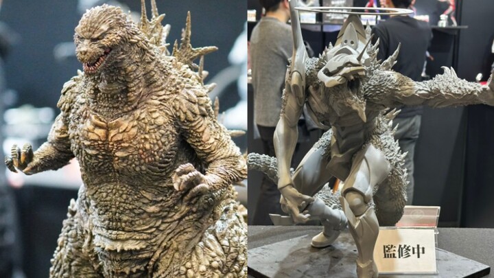 【WF2024】Xplus booth new products Awakening Unit-01 & Godzilla-1.0