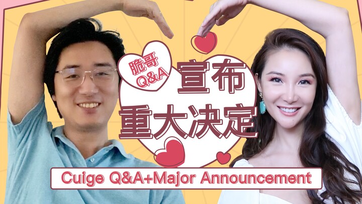 Crunchy Brother Q&A + Announces a Major Decision