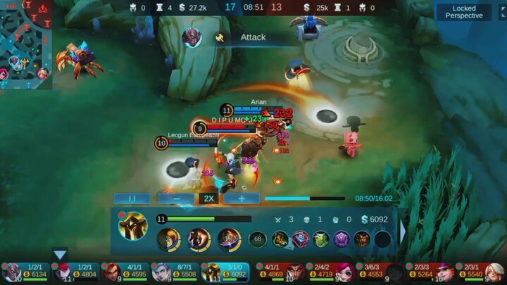 My Mobile Legend Gameplay