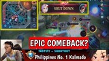 ENEMY TEAM EXPECTED AN EPIC COMEBACK THEN THIS HAPPEN! | GRANGER RED BULLET IS TOO BROKEN - MLBB
