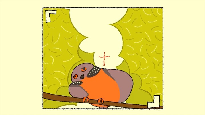 Expresses the author's love for the spotted dove (animation homework)