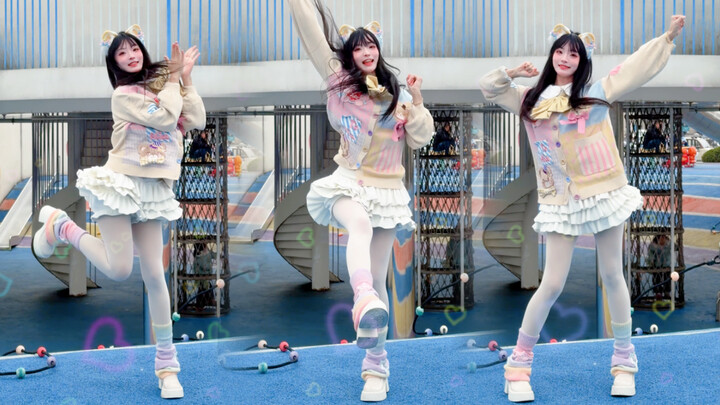 🌈Cute! Super Energetic Otaku Dance 🎨Palette ~#FFFFFF~