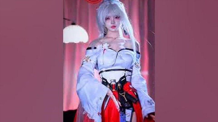 Hiyuki (Feixue) Dance So Cute ❤️ Wuthering Waves Cosplay #shorts
