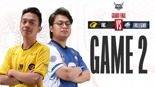 ONIC VS EVOS LEGENDS | Playoffs DAY 5 - GRAND FINAL GAME 2 #MPLIDS11