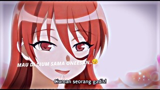 Ketika mayane berpikiran ingin cium adiknya untung ada..😃 || Jedag Jedug Anime