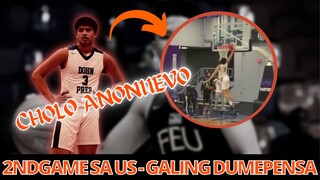 CHOLO ANONUEVO 2ND GAME SA DOHN PREP | ANG GALING DUMEPENSA