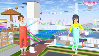 Yuta Obby Parkour Dapat 10 Kali Pakai Jet Pack - Mio Bilang Tidak Ada Check Point | Sakura Simulator