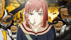 Anime FLCL MC ini selalu bersama saat dlm keadaan genting dan kompak🔥🙂( Lycris x AMV)#