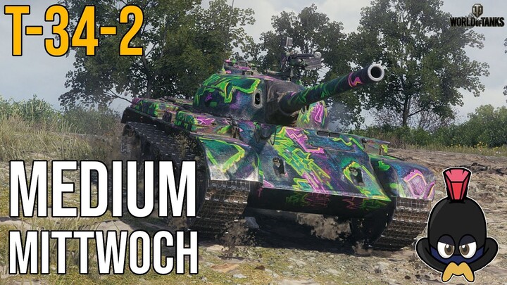 World of Tanks | Medium Mittwoch im T-34-2 auf Overlord