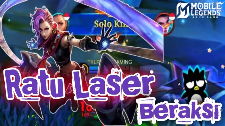 RATU LASER, BERAKSI❗ DAMAGE KERAS, BIKIN PANIK, SATU DEVISI🤯🤯