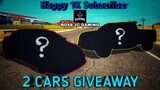Car Parking Multiplayer | 2 Cars GiveAways | Happy 1k Subscribers