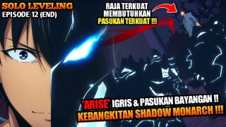 ARISE IGRIS & KEBANGKITAN SANG SHADOW MONARCH ‼️ - Solo Leveling Episode 12 (END)