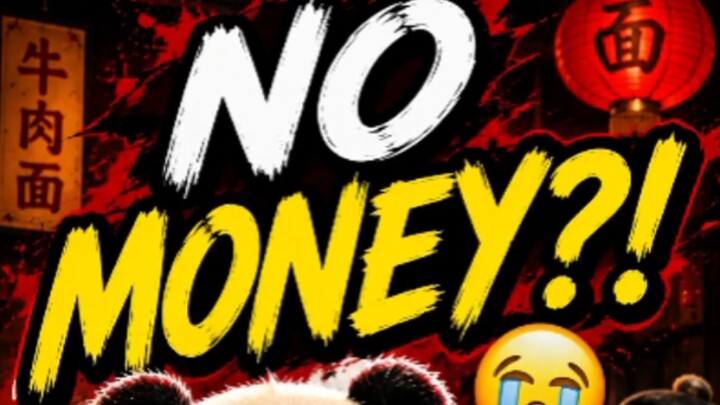 🐼 Panda Has No Money… So He Tries THIS 😂