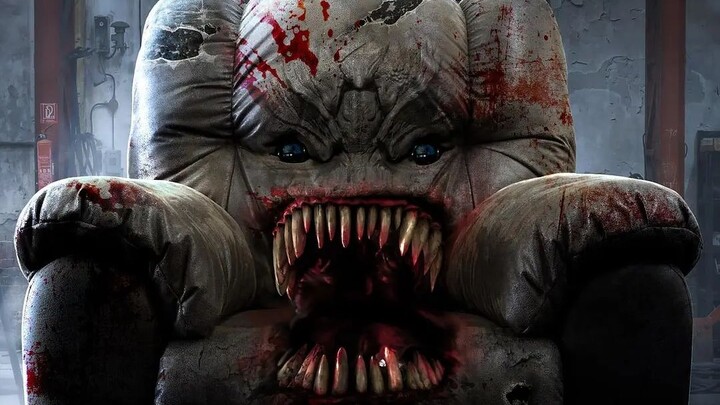 After sawing off his own legs, a twisted man hides in a sofa to get revenge on his ex-girlfriend. Co