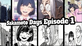 Sakamoto Days Episode 1 Anime vs Manga