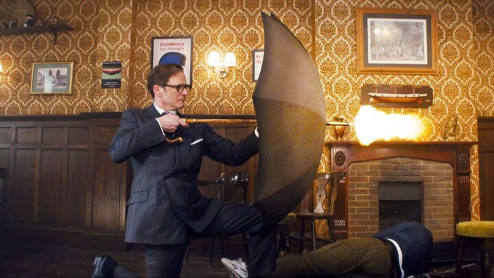 [4K Ultra HD] Those cool black technology equipment in "Kingsman" are really cool