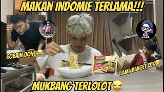 GUA MAKAN 1 INDOMIE TERLAMA!! SAMPE MIENYA DINGIN😂