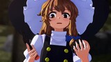 Touhou MMD Marisa thought of the real way to use the magic cannon