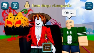 BLOX FRUITS | Second Sea FUNNY MOMENTS (LEOPARD)