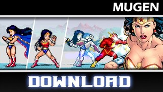 Wonder Woman JUS By Chickennuggetprime - MUGEN JUS CHAR