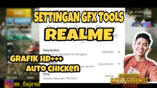 SETTINGAN GFX TOOLS TERBARU DI HP REALME - PUBG Mobile Indonesia