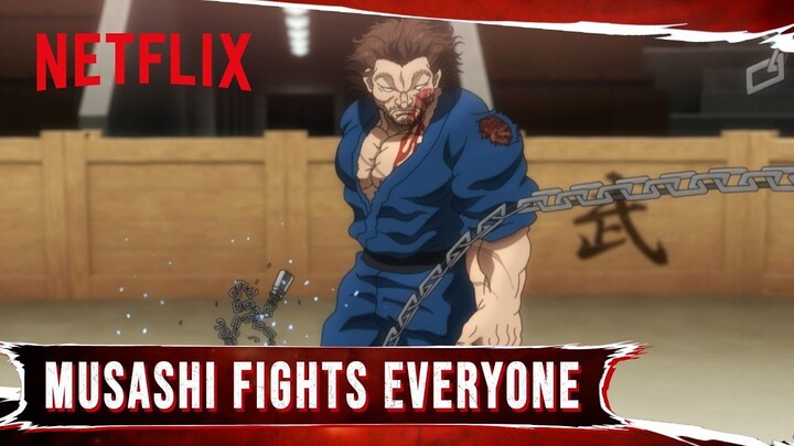 Musashi Fight Compilation - BAKI-DOU- The Invincible Samurai Part 2