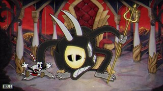 Cuphead S-Rank Devil Boss Fight with the Cursed Relic Gameplay